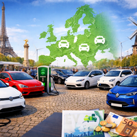 Evropska tehtnica nakupov avtomobilov se postopoma nagiba v novo smer