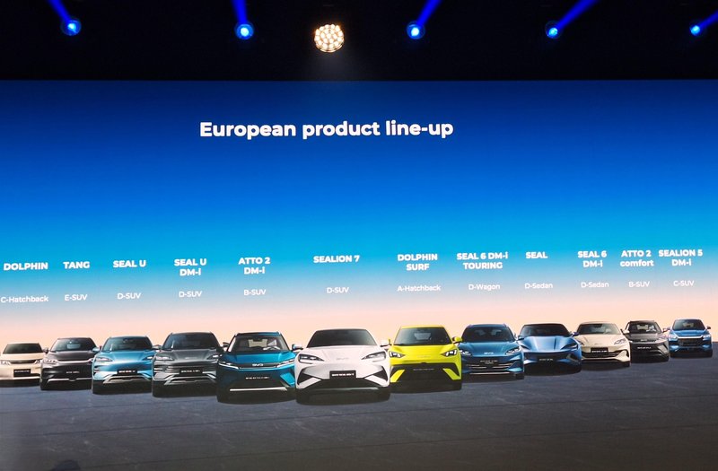 BYD agresivno tudi na slovenski trg, z devetimi avtomobili in zanimivimi cenami