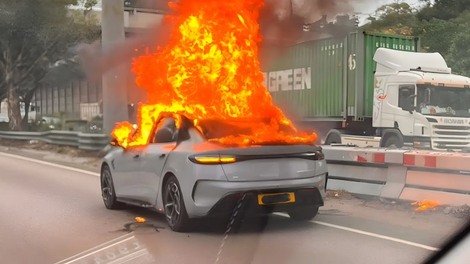 Tokrat v plamenih BYD Seal, a vzrok požara je bil »zunanji dejavnik«