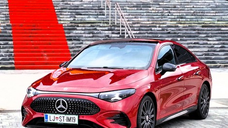 Test: Mercedes-Benz CLA 250+ Na poti do novega ozvezdja