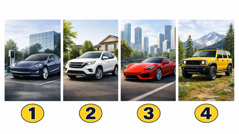 Kateri avtomobil vam je najbolj všeč? Test, ki razkriva, kakšen tip človeka ste