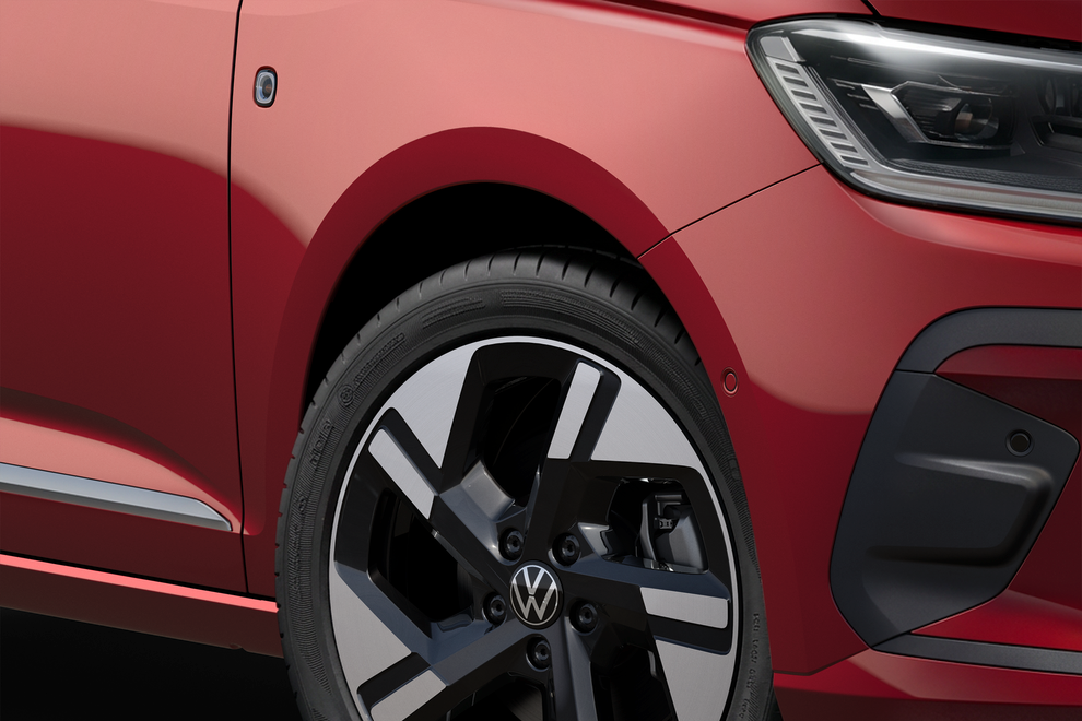 Tudi Volkswagnov ljubljenec družin in obrtnikov na lepotni operaciji