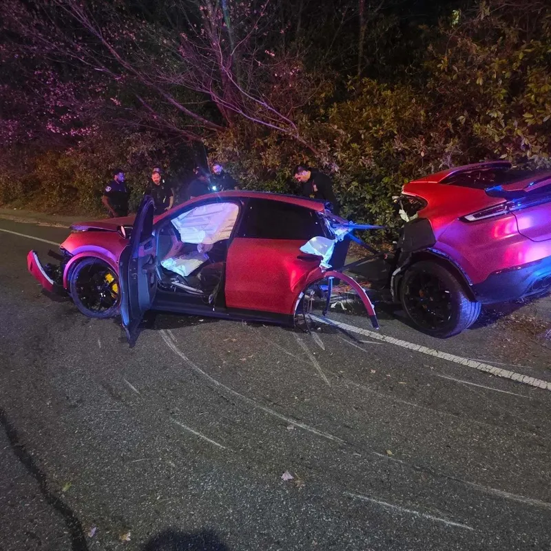 Porsche Cayenne nesreča