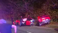 Porsche Cayenne nesreča