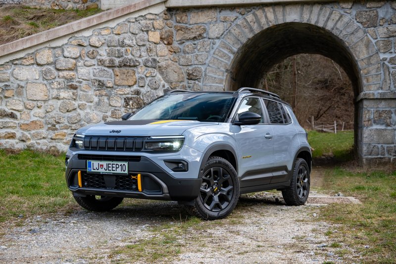 Test: Jeep Avenger 4xe The North Face – V slogu našminkanega pustolovca