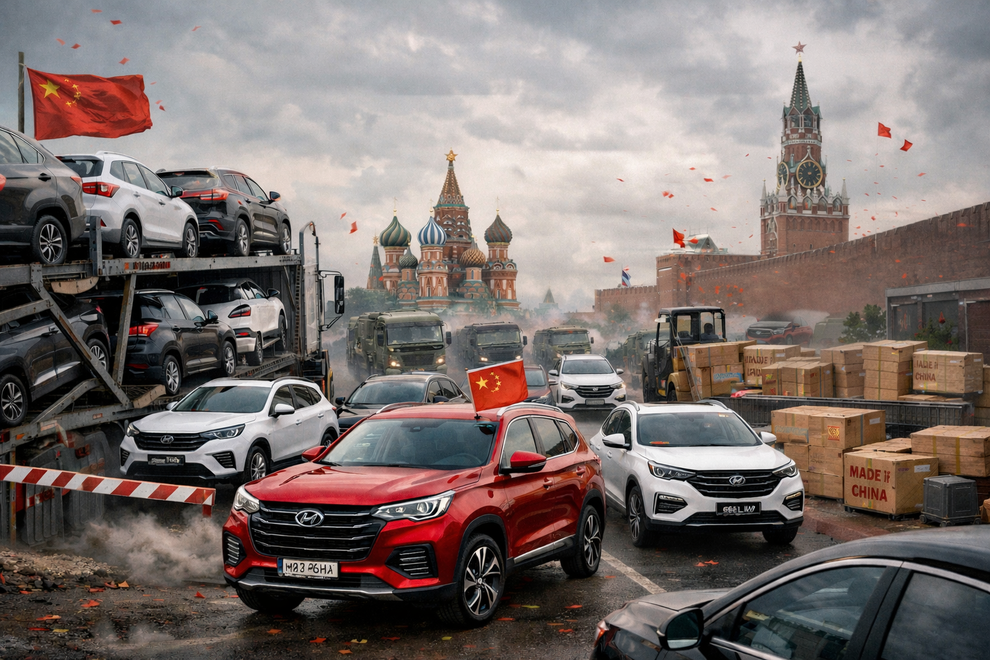 Nova realnost: kitajski avtomobili so samo v štirih letih »prevzeli«  Rusijo