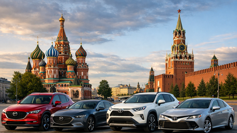 Ruskim kupcem »dišijo« ne samo nemški, ampak vse bolj tudi japonski avtomobili