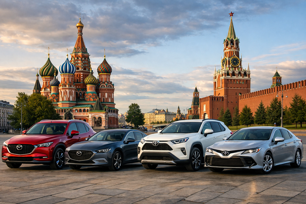 Ruskim kupcem »dišijo« ne samo nemški, ampak vse bolj tudi japonski avtomobili