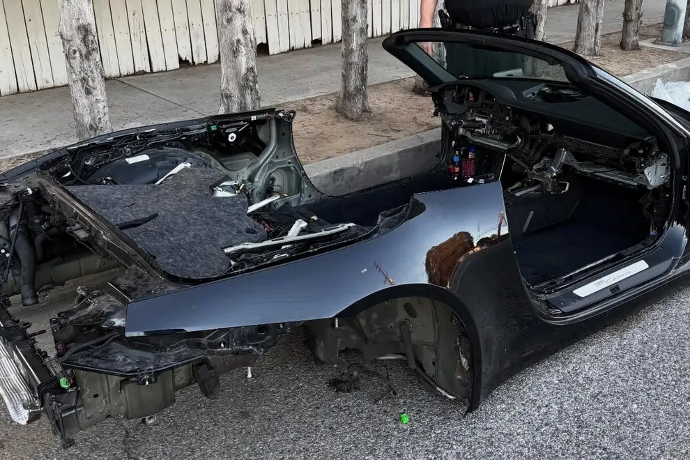 razstavljen porsche 911