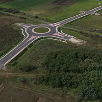 Zgodba, ki bega Evropo: 50 km od Lendave stoji krožišče, ni vodi ... nikamor!