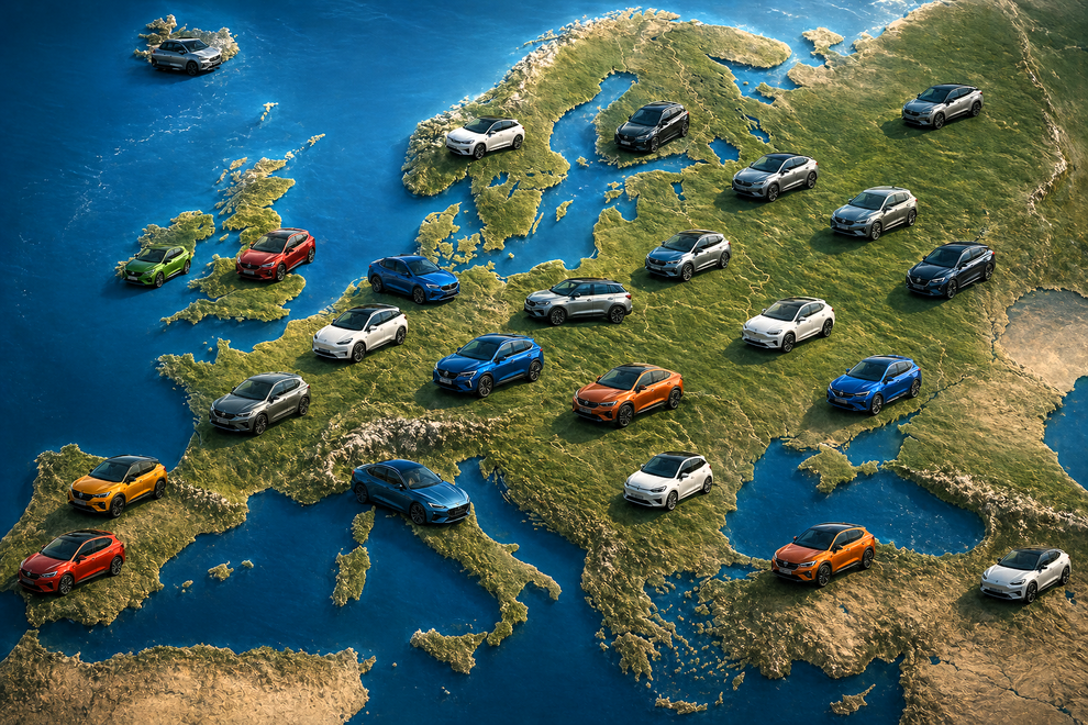 Po zdrsu ponovno vstajenje Tesle Modela Y, v četrtletju na prestolu Renault Clio