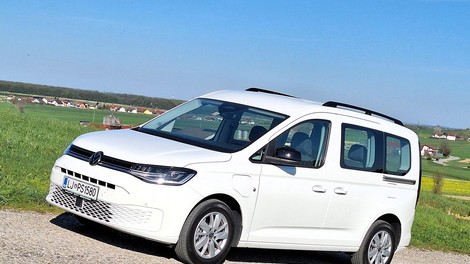 Test: Volkswagen Caddy Life 1.6 DSG eHybrid - Multipraktik z dvojnim srcem