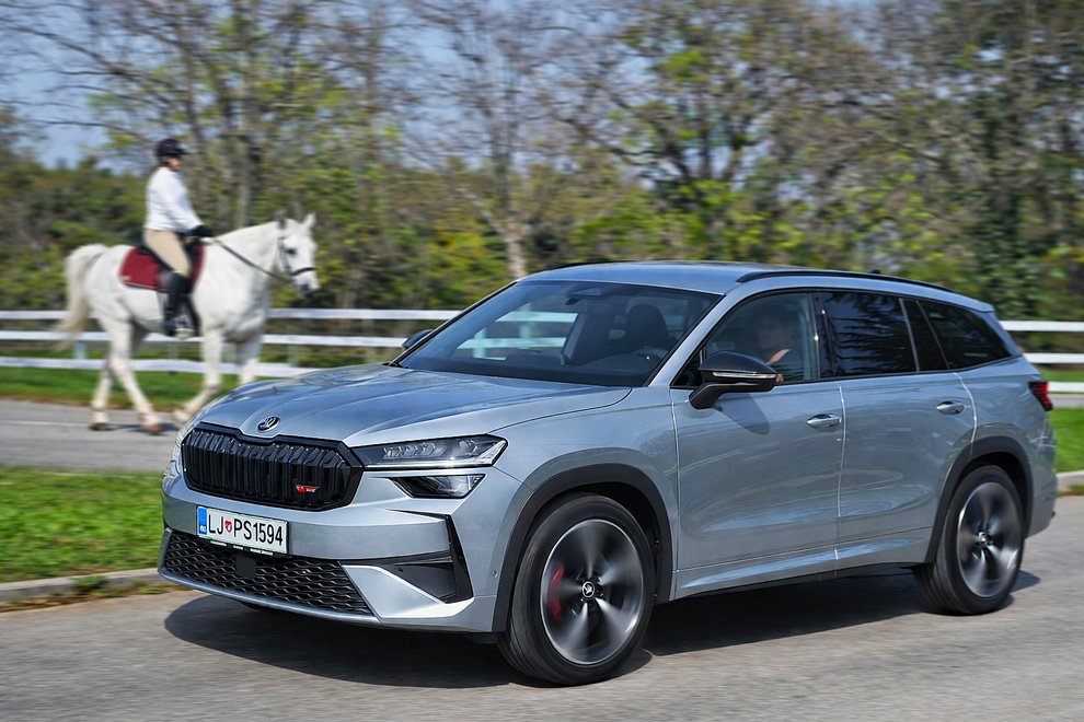 Test: Škoda Kodiaq RS 2.0 TSI 4x4 DSG – Športnost z očitnimi znamenji nezmernosti