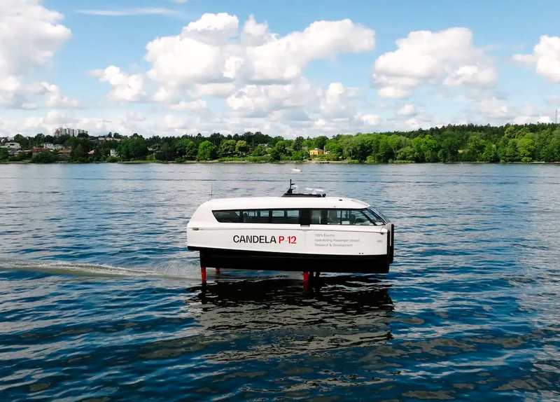 Švedski električni trajekt lahko "leti" po mestnih vodah prestolnice