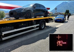 Zaseg Audija zaradi divjanja. Ga bo sploh kdaj še dobil nazaj?