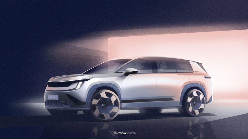 Škoda Peaq skice