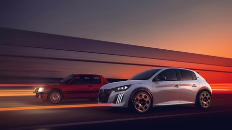 Peugeot 208 GTi  z elektriko na legendarno vztrajnostno dirko
