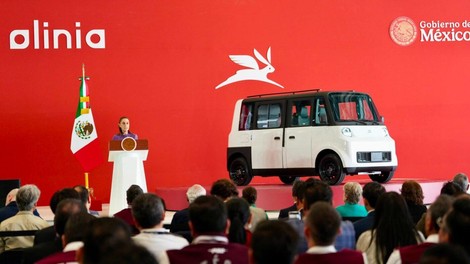 Tudi v Mehiki imajo svoj prvi električni avtomobil in to za šest potnikov