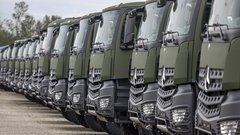 Tudi Daimler Truck si obeta dober posel s krepitvijo proizvodnje vojaških vozil