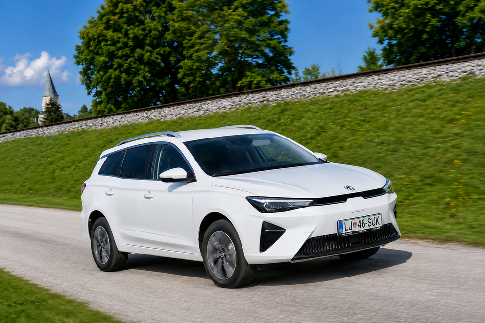 Test MG5 Long Range Comfort: Nekoč je bil električni družinski avtomobil