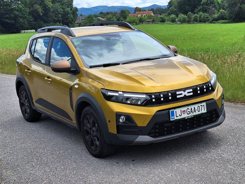 Test: Dacia Sandero Stepway ECO G 120 - Povišan – v vseh pomenih besede