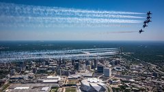 mercedes benz stadium atlanta sport nogomet ime stadion osupljivo arhitektura zda