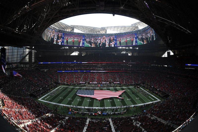 mercedes benz stadium atlanta sport nogomet ime stadion osupljivo arhitektura zda