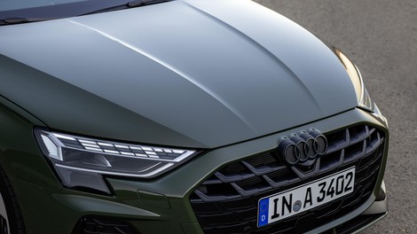 Audi A3, S3, RS3, Allstreet - prenova