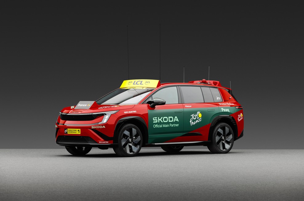 Prva resna vloga za Škodo Peaq. Novinec bo nosil prepoznavno rdečo barvo (foto: Škoda)