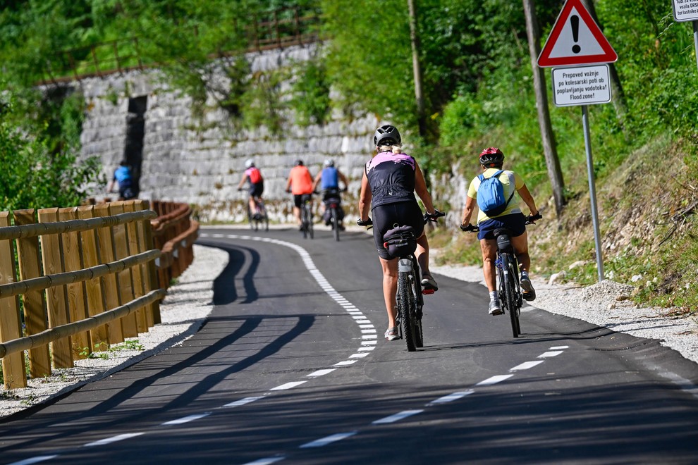 Otvoritev kolesarske povezave Bled - Bohinjska Bistrica