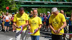Otvoritev kolesarske povezave Bled - Bohinjska Bistrica