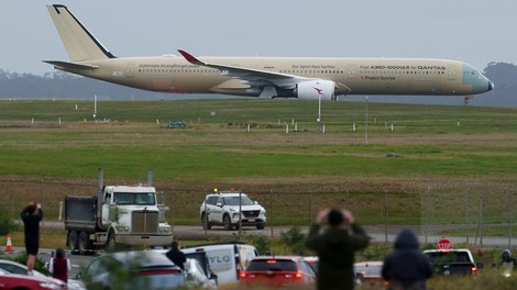 Airbus A350-1000ULR, rekordni let potniškega letala