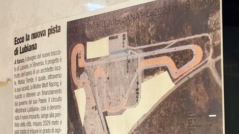 Projekt Avto-motodrom Ljubljana - po njem naj bi zapeljali že prihodnje leto