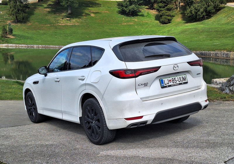 Test: Mazda CX-60 D254 AWD Homura Plus – Velika zmota izganjalcev dizelskih motorjev