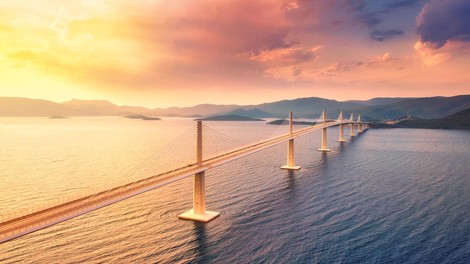 peljesac peljeski most tezave razpoke hrvaska jadran kitajska dela obnova prenova sanacija croatia
