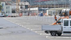 nova zacasna avtobusna postaja nova lokacija ljubljana slovenija avtobus nomago sprememba 1961