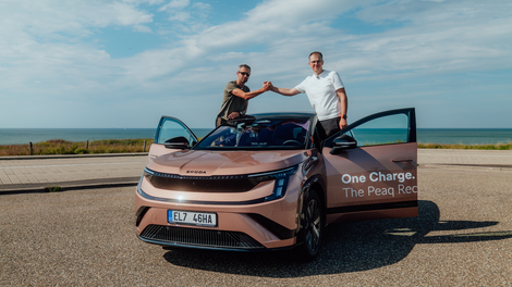 Škoda Peaq rekordni doseg