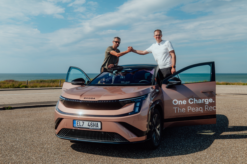 Škoda Peaq rekordni doseg