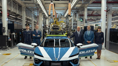 Lamborghini Temerario - policija