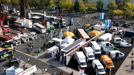 Hannover bo svetovna prestolnica tovornjakov, dostavnikov in avtobusov