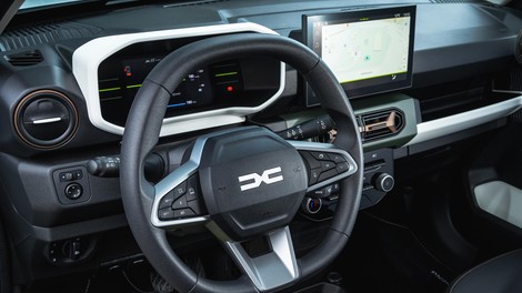 Dacia - notranjost