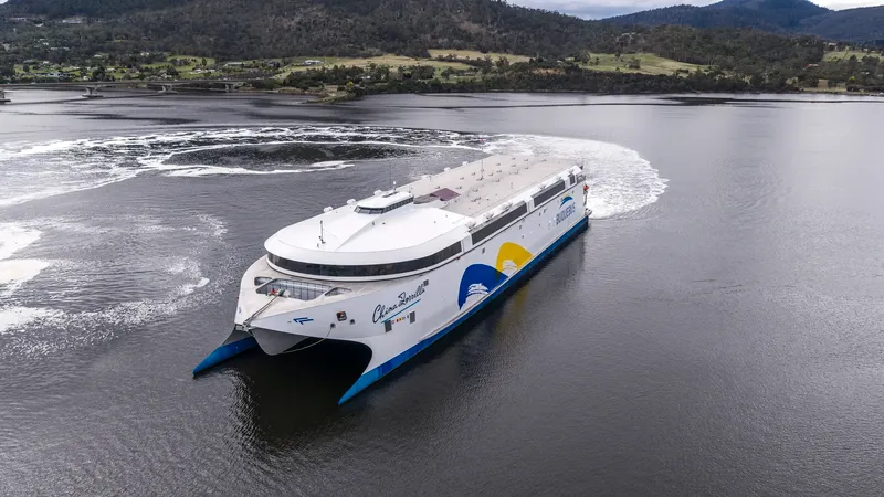 Incat Hull 96 China Zorilla električni trajekt