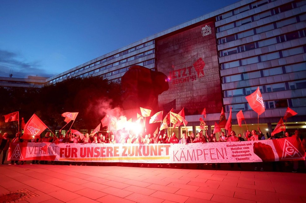 Nemška avtomobilska industrija vre: danes skoraj 300 protestov, delavci imajo dovolj (foto: Profimedia)