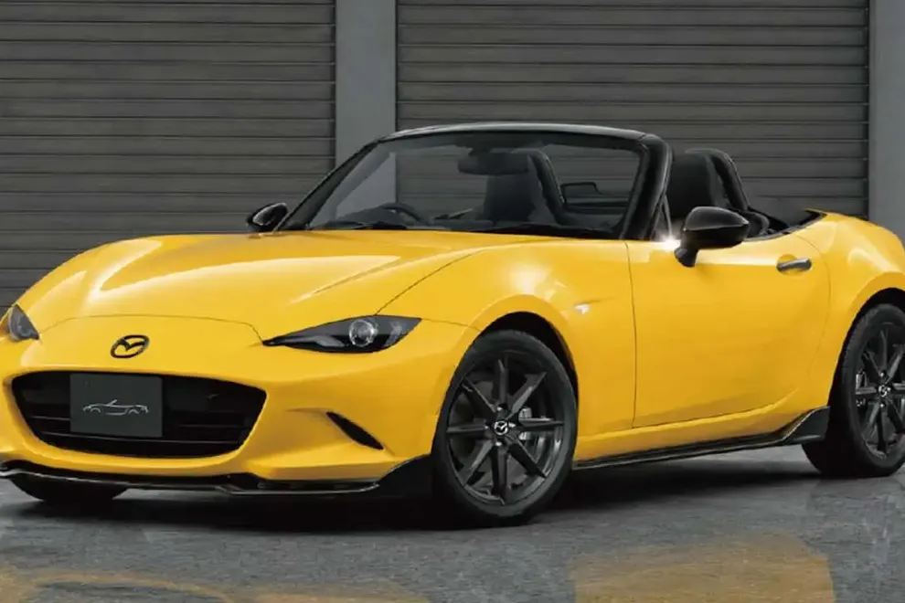 Mazda MX-5 Sunflower Yellow