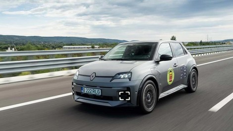 Renault 5 E-Tech se je v praksi približal teoretičnemu dosegu