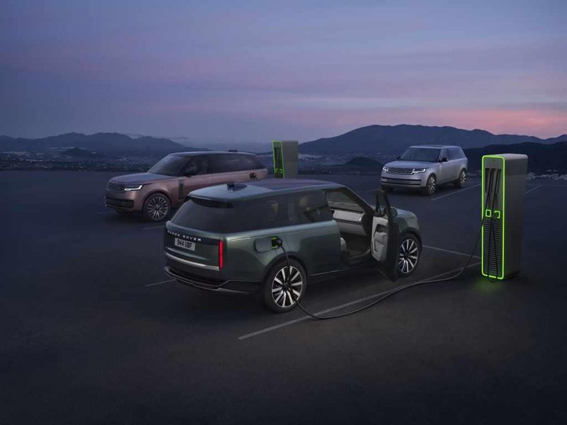 Range Rover Electric dosega zmogljivosti primerljive z osemvaljnikom