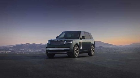 Range Rover Electric dosega zmogljivosti primerljive z osemvaljnikom