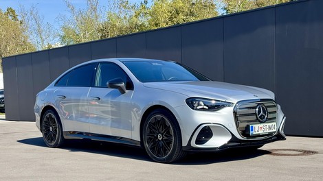 Električni Mercedes-Benz razred C, slovenska predstavitev