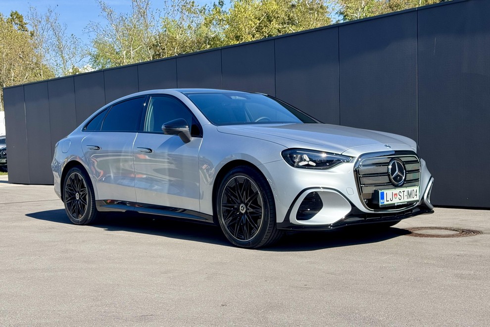 Električni Mercedes-Benz razred C, slovenska predstavitev