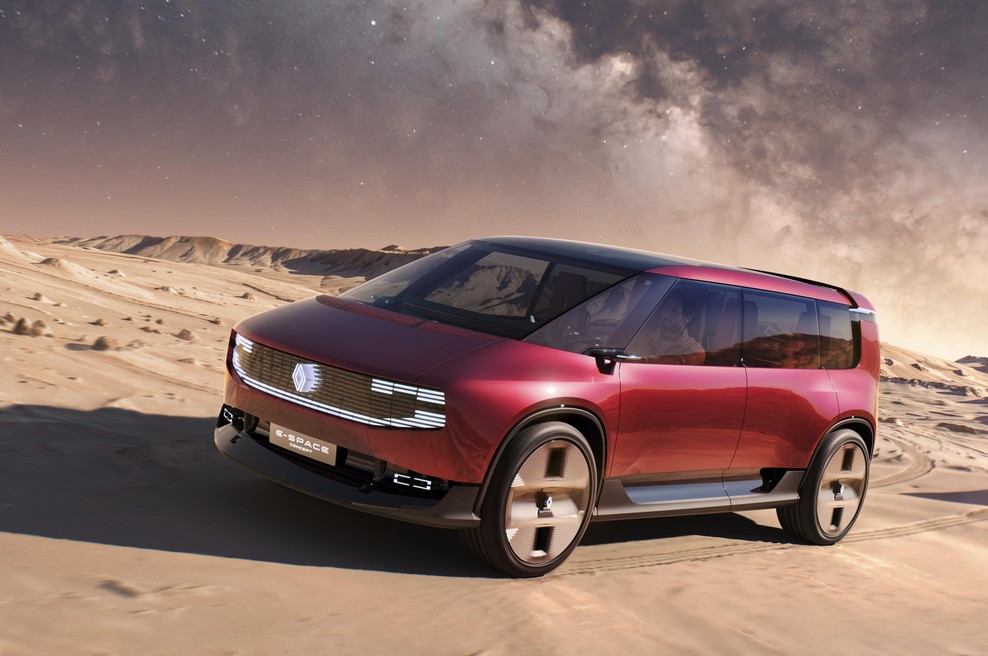 Se Espace vrača h koreninam? Renault pokazal, kako si predstavlja družinski avto prihodnosti (foto: Renault)